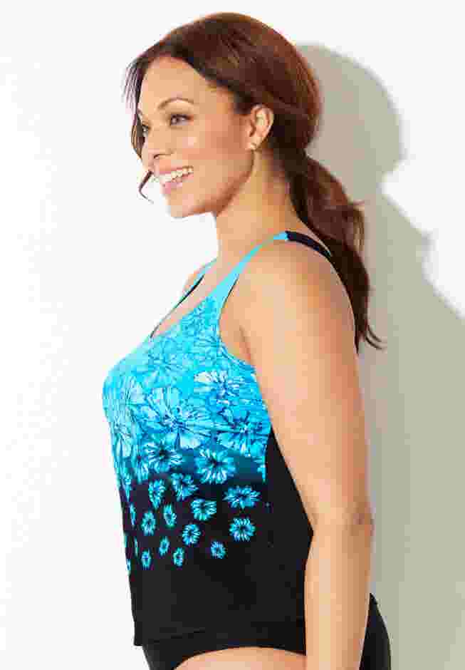 Chlorine Resistant Classic Tankini Top image number 2