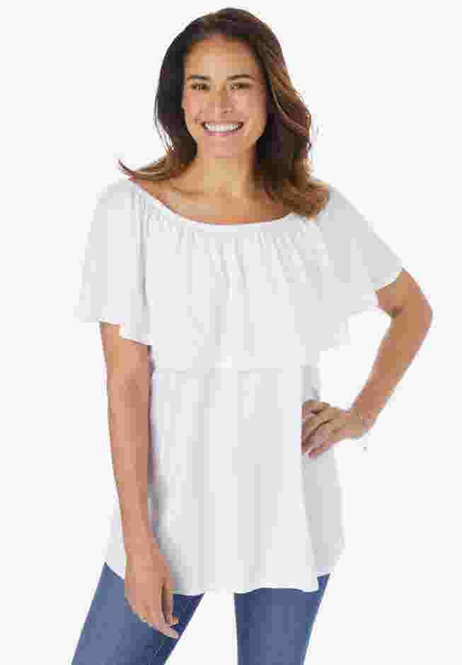Ruffle Tee image number 0