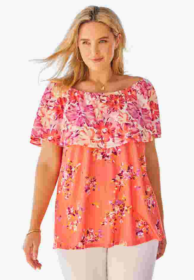 Ruffle Tee image number 0