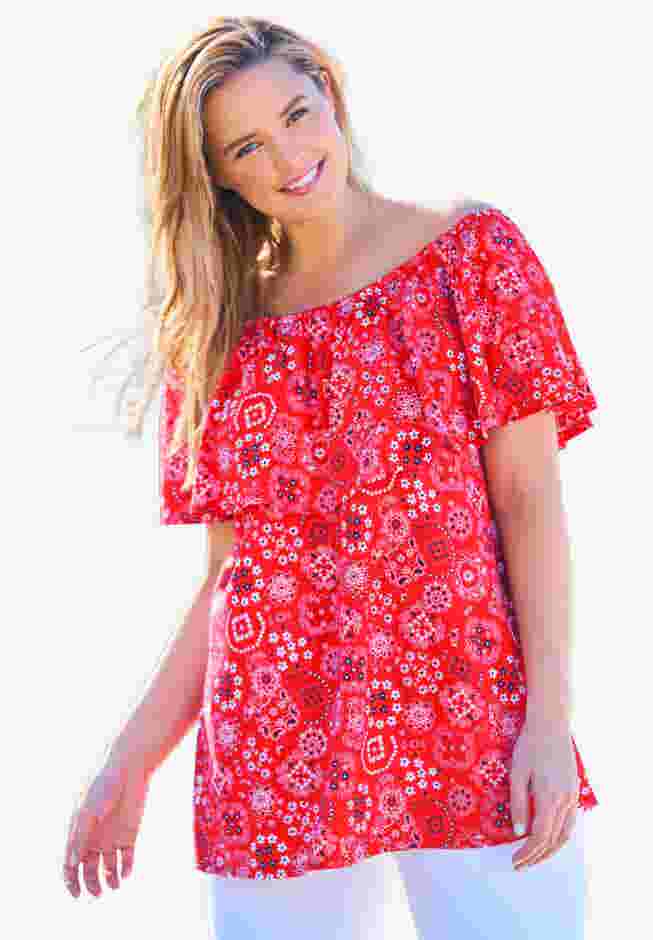 Ruffle Tee image number 0