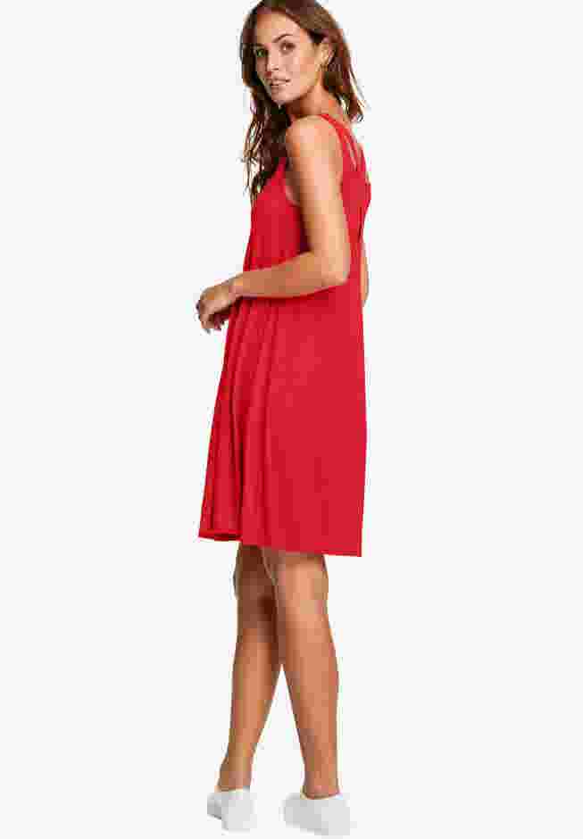 Crossover Back Tank Dress image number 1