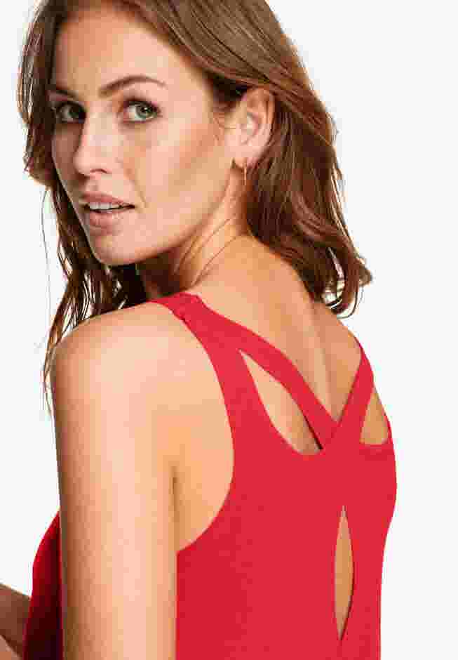 Crossover Back Tank Dress image number 2