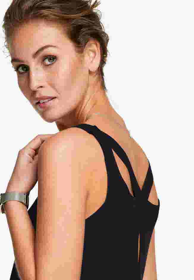 Crossover Back Tank Dress image number 3