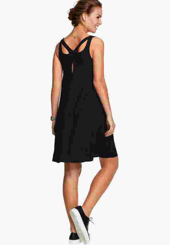 Crossover Back Tank Dress image number 4