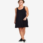 Crossover Back Tank Dress image number null