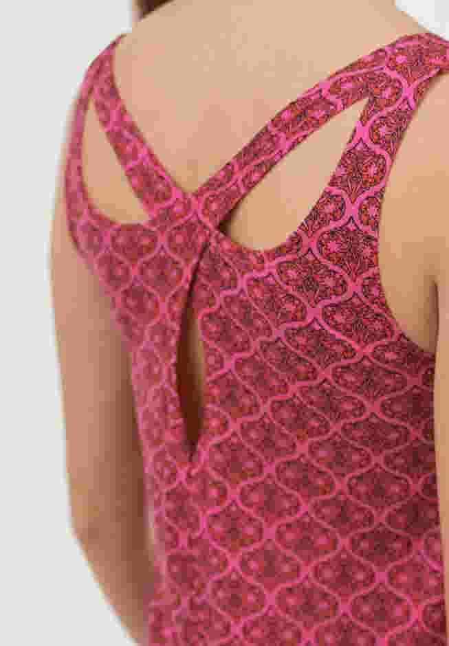 Crossover Back Tank Dress image number 1