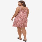 Crossover Back Tank Dress image number null