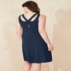 Crossover Back Tank Dress image number null