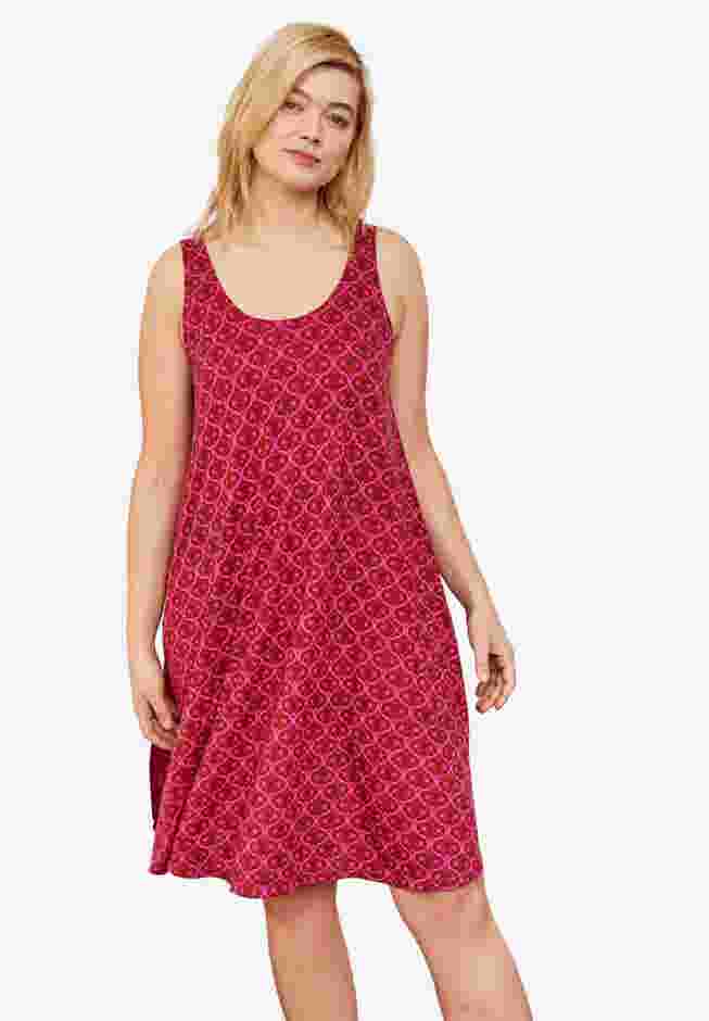 Crossover Back Tank Dress image number 0