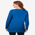 Perfect Long-Sleeve Crewneck Tunic image number null