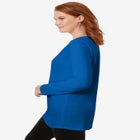 Perfect Long-Sleeve Crewneck Tunic image number null