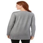 Perfect Long-Sleeve Crewneck Tunic image number null