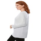 Perfect Long-Sleeve Crewneck Tunic image number null