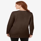 Perfect Long-Sleeve Crewneck Tunic image number null