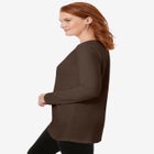 Perfect Long-Sleeve Crewneck Tunic image number null