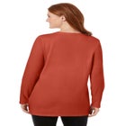 Perfect Long-Sleeve Crewneck Tunic image number null