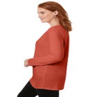 Perfect Long-Sleeve Crewneck Tunic image number null