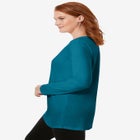 Perfect Long-Sleeve Crewneck Tunic image number null