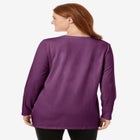 Perfect Long-Sleeve Crewneck Tunic image number null