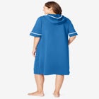 Short French Terry Robe image number null
