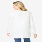 Perfect Long-Sleeve V-Neck Tunic image number null