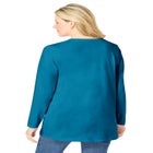Perfect Long-Sleeve V-Neck Tunic image number 1