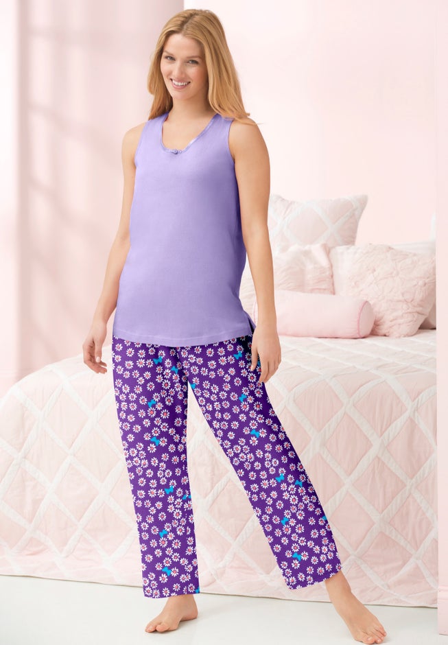 Knit Sleep Tank image number 4