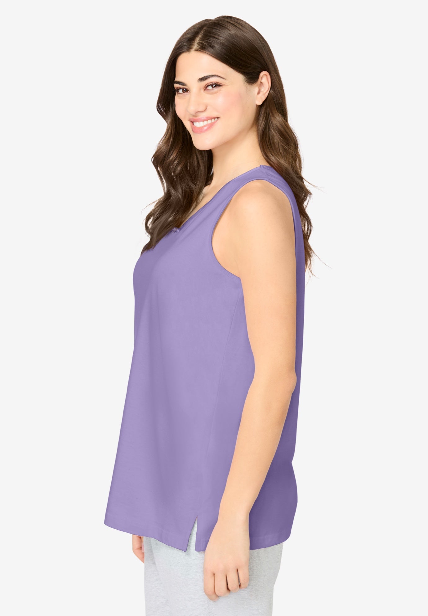 Knit Sleep Tank image number 2