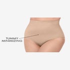 Plus-Size Asymmetrical Lace Pant Set –Long Sleeve Lace Scalloped Tunic & Elastic Waist Pants image number null