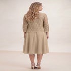 Glitter & Lace Jacket Dress Set image number 2