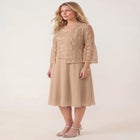 Glitter & Lace Jacket Dress Set image number 0