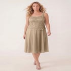 Glitter & Lace Jacket Dress Set image number 1