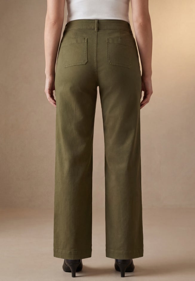 Refined Denim Trouser image number 1