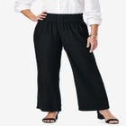 Chambray Wide Leg Pant image number null