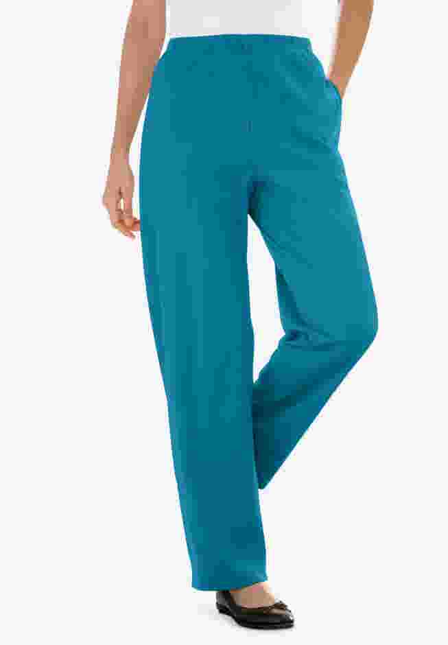 7-Day Knit Ribbed Straight Leg Pant image number 0