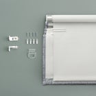 Sun Zero™ Somerton Textured 100% Blackout Cordless Roman Shade image number null