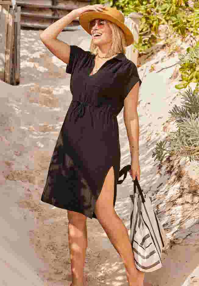 Sun Breeze Gauze Dress Cover Up image number 0