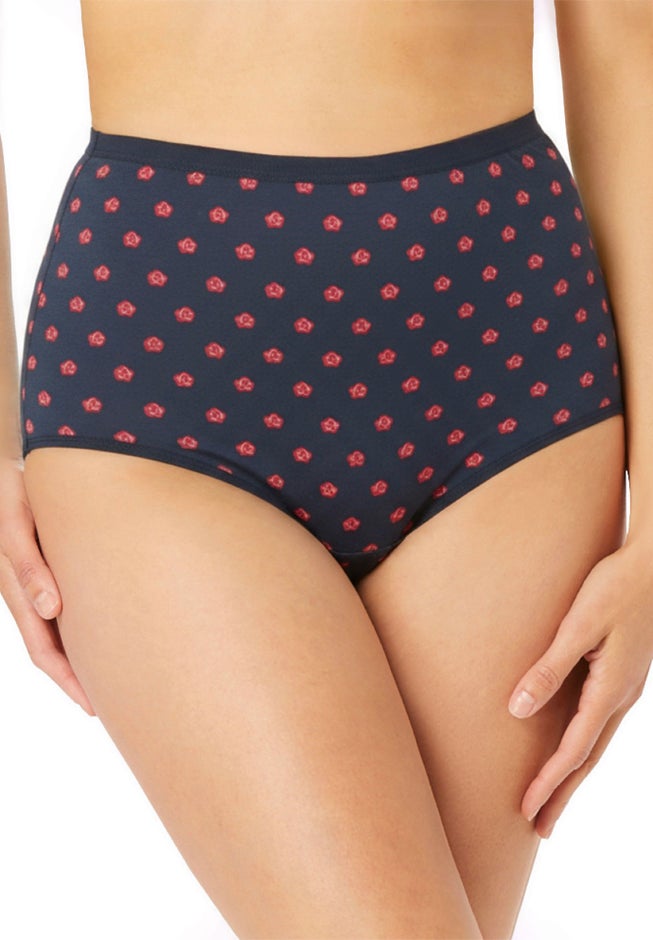 Full Coverage Stretch Cotton Brief 5-Pack image number 2