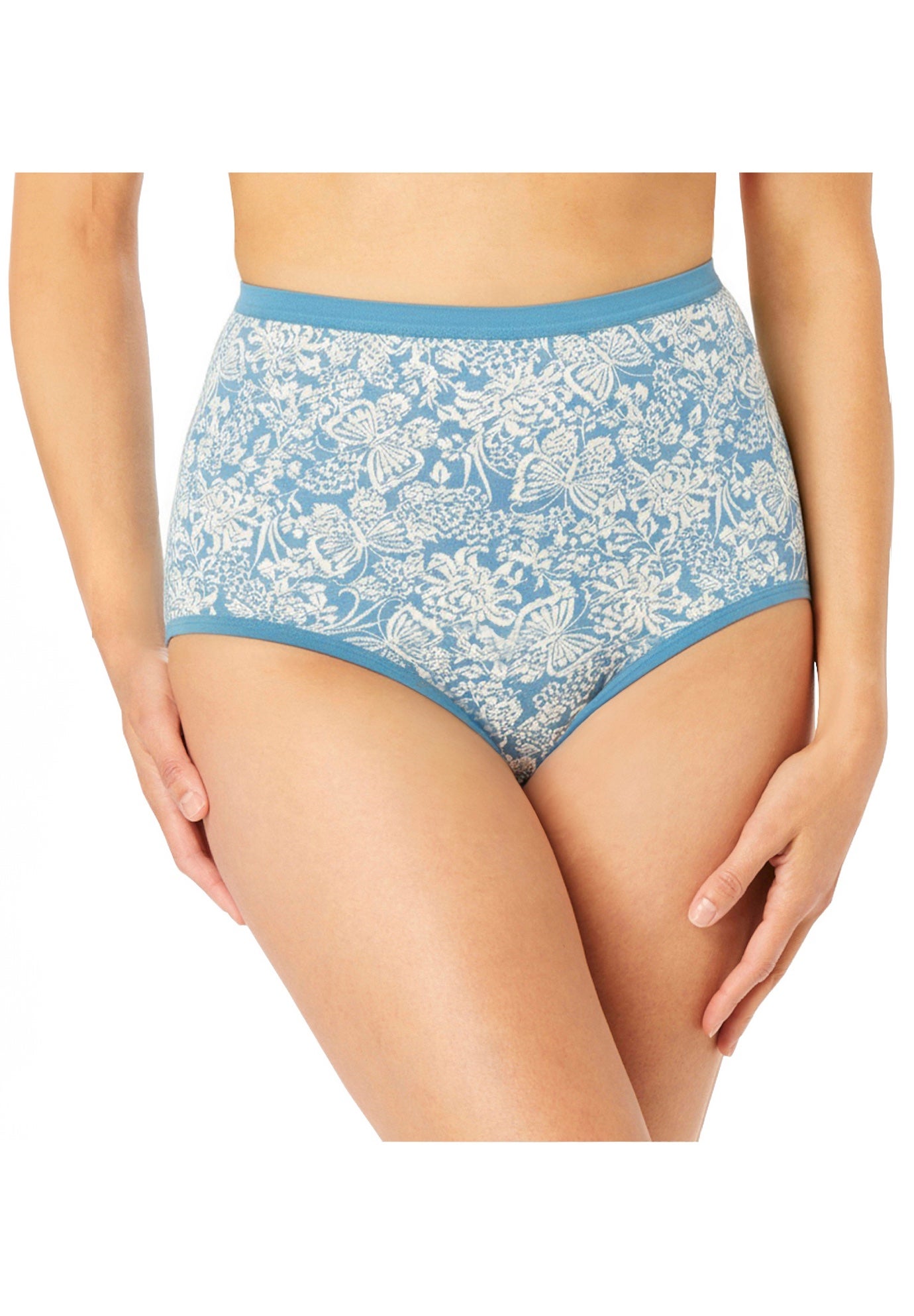 Full Coverage Stretch Cotton Brief 5-Pack image number 3