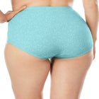 Full Coverage Stretch Cotton Brief 5-Pack image number null