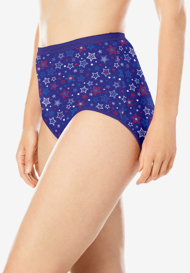 Full Coverage Stretch Cotton Brief 5-Pack image number 3