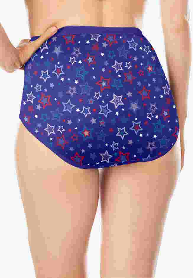 Full Coverage Stretch Cotton Brief 5-Pack image number 4