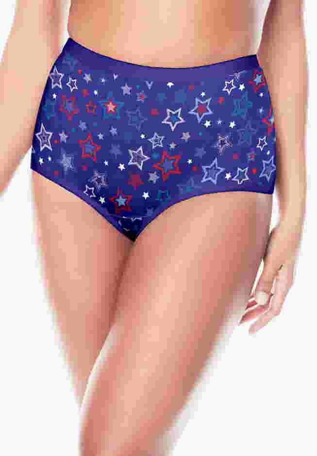 Full Coverage Stretch Cotton Brief 5-Pack image number 2