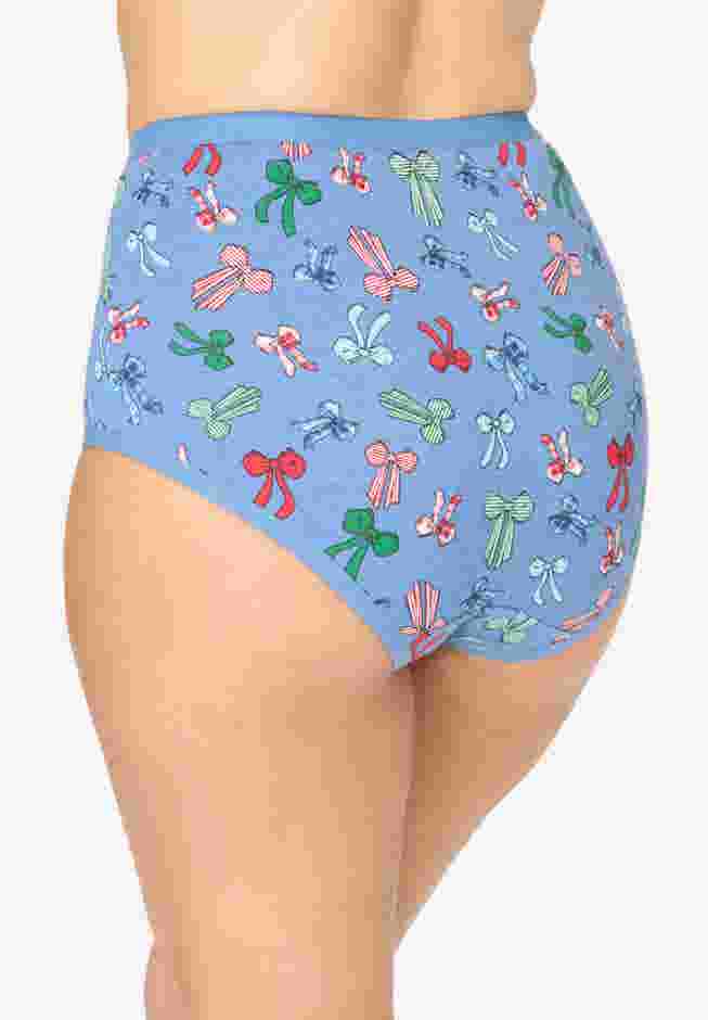 Full Coverage Stretch Cotton Brief 5-Pack image number 1