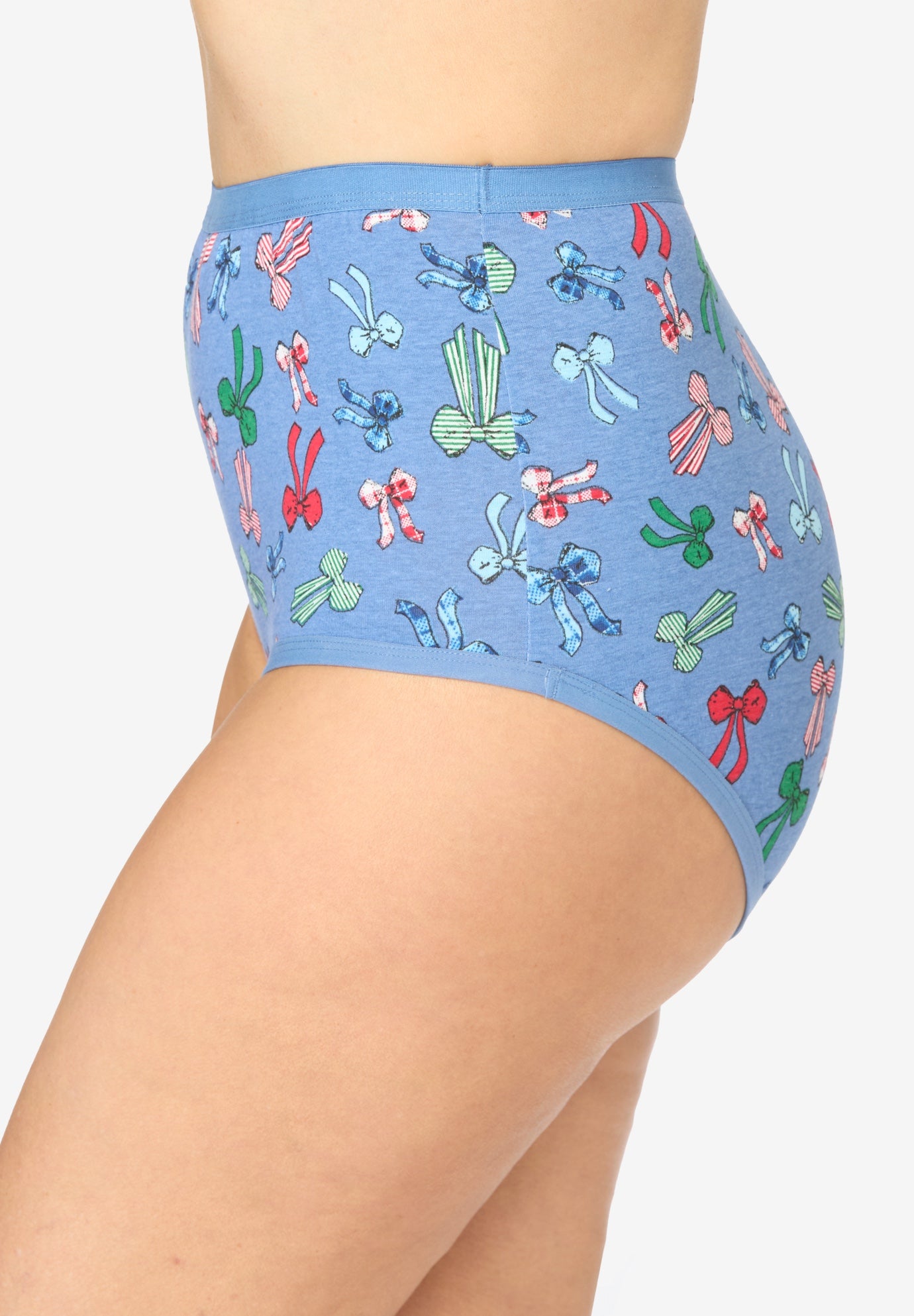 Full Coverage Stretch Cotton Brief 5-Pack image number 3