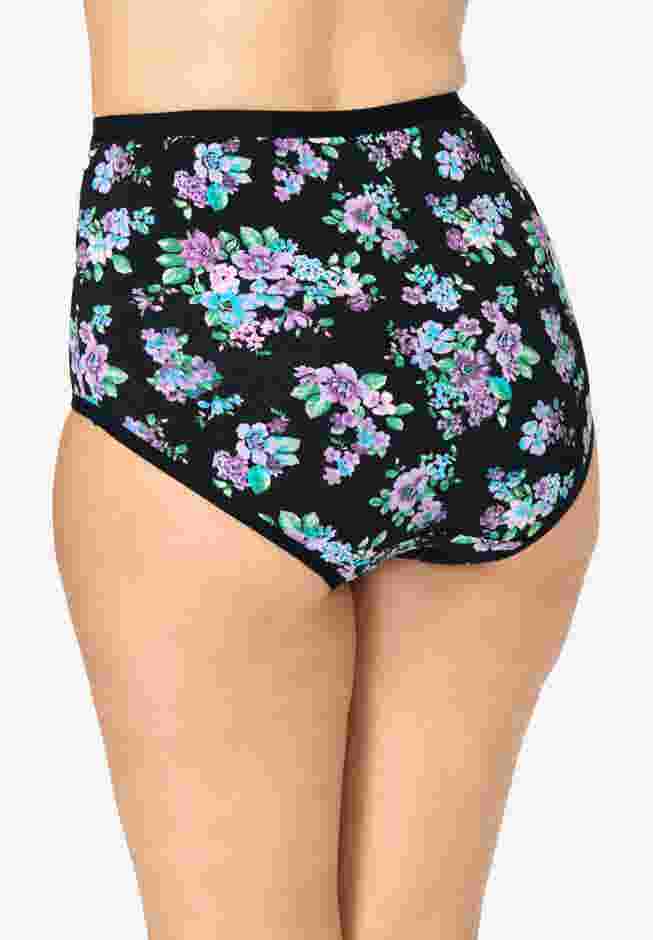 Full Coverage Stretch Cotton Brief 5-Pack image number 1