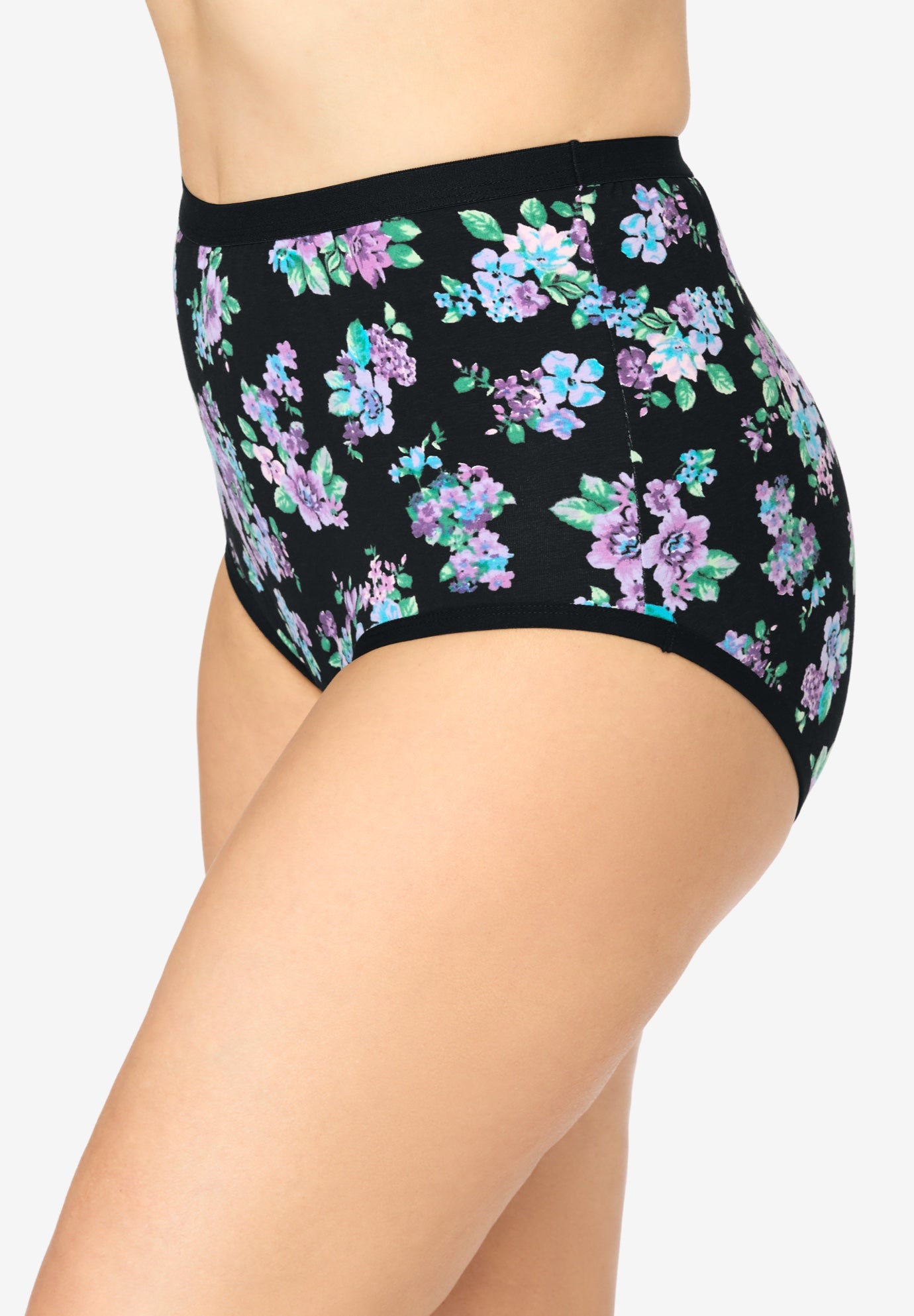 Full Coverage Stretch Cotton Brief 5-Pack image number 2