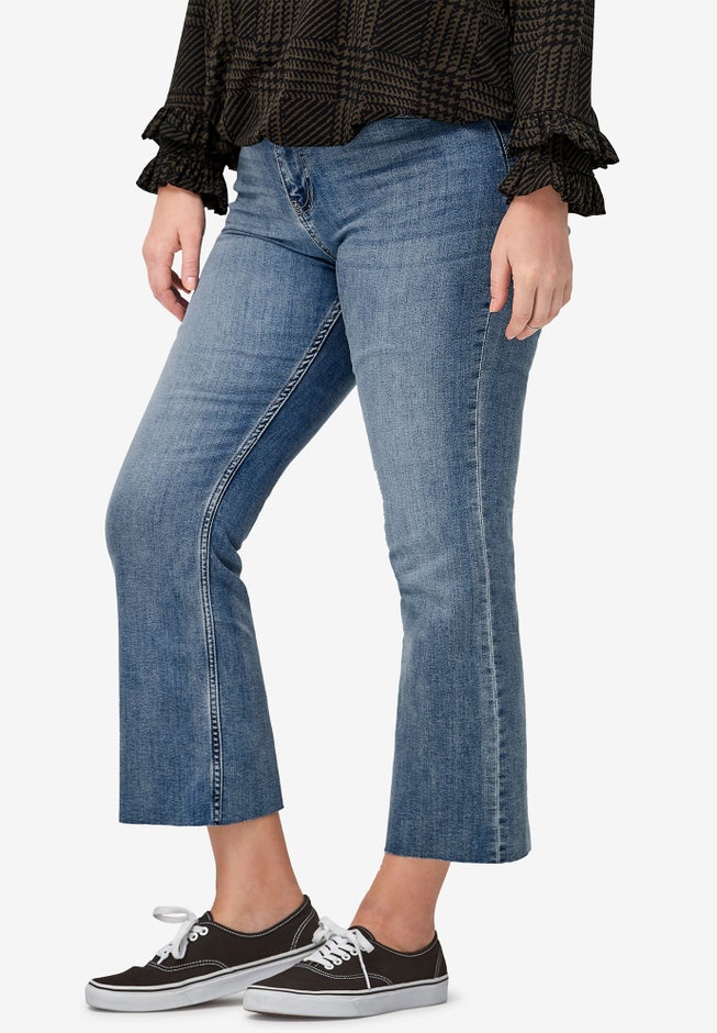 Crop Bootcut Jeans image number 2