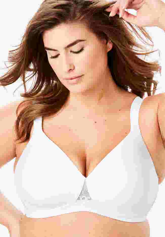 Brigitte Lace Wireless T-Shirt Bra 5215 image number 0