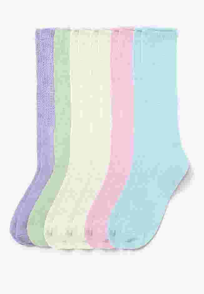 6-Pack Rib Knit Socks image number 0
